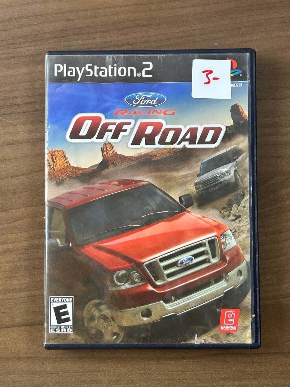 Ford Racing Off Road Sony PlayStation 2 PS2 2008 Disc Case No Manual